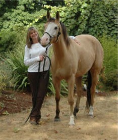 Debra Ross and her horse Tana